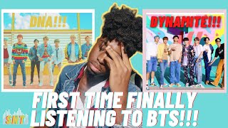 FIRST TIME LISTENING TO BTS (방탄소년단) 'DNA' and 'Dynamite' MV REACTION!!! | #SILENTNYTREACTS