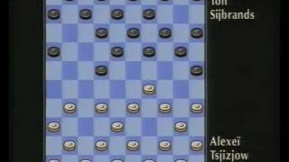 WK Dammen 1990: Alekseï Tsjizjov - Ton Sijbrands (1A)