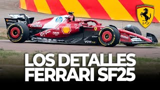 Los DETALLES del FERRARI SF25 que DEBUTÓ en FIORANO