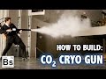 How to Build a CO2 Cryo Gun to Shoot Snow and Ice!