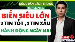 Chứng khoán hôm nay| Nhận định thị trường : Biến siêu lớn - 2 tin tốt và 1 tin xấu