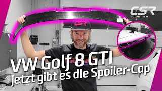 Spoiler Cap für den Heckspoiler vom VW Golf 8 GTIㅣCSR-Automotive