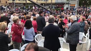 Homenaje del PSC a Alfredo Pérez Rubalcaba con Miquel Iceta en Barcelona