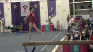 morgan steigerwalt '09 elite qualifier beam