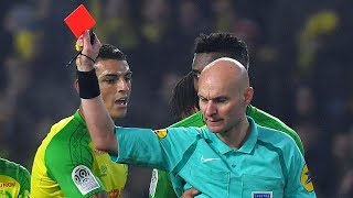 French football referee banned after kicking out!