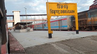 DBRG, Dibrugarh railway station Assam, Indian Railways Video in 4k ultra HD