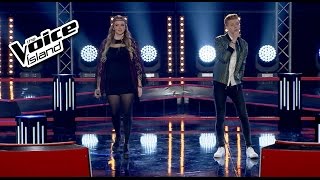 Aron vs. Rebekka - Mirrors | The Voice Iceland 2015 | Battle