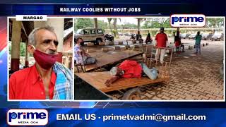 RAILWAY COOLIES WITHOUT JOBS, SOME LABOURERS RETURNS TO GOA