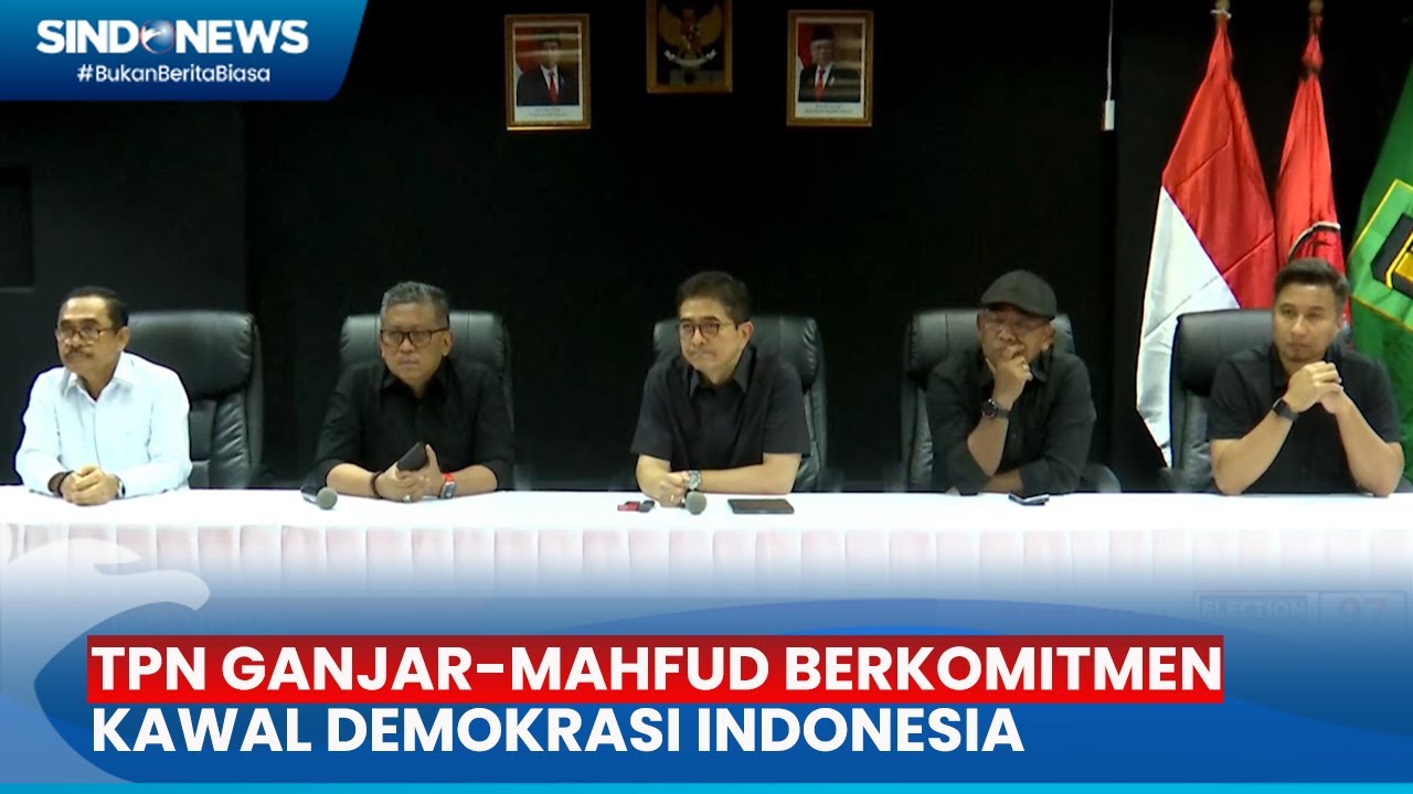 TPN Ganjar-Mahfud Berkomitmen Mengawal Demokrasi Di Indonesia - YouTube