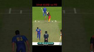 RCB vs MI Ipl highlights | Real cricket 22 #shorts