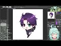 【ぱんたび vtuber】ミニキャラ2人分描きたい配信【お絵描き配信】