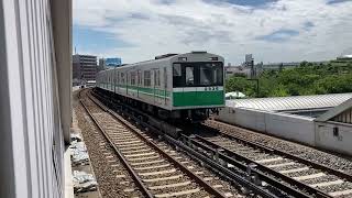 Osaka Metro中央線20系36編成生駒行き到着シーン