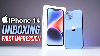 Apple iPhone 14 UNBOXING & First Impression - Look Like iPhone 13⚠️