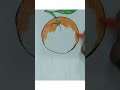 easy orange drawing shorts easy draw of orange fruit videos