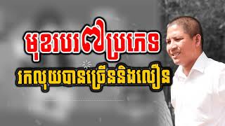 Ourn Sarath 7 types of business, make money fast and fast មុខរបរ៧ប្រភេទរកលុយបានច្រើននិងលឿន