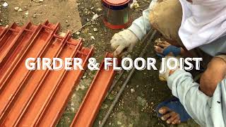 LIGHTWEIGHT STEEL FLOORING CONSTRUCTION: Girder & Floor Joists Installation