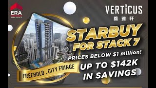 VERTICUS 维雅轩 Cheapest Freehold new launches at the fridge of the city