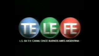 DiFilm - Cierre de Transmisión Telefe del día 14 de Agosto de 1992