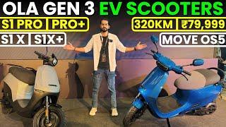 OLA GEN 3 ELECTRIC SCOOTER LAUNCHED🔥320KM Range | MOVE OS 5 भी आ गया | OLA NEW SCOOTER #abhishekmoto