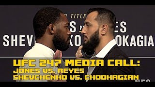 UFC 247 Media Call: Jones vs. Reyes and Shevchenko vs. Chookagian