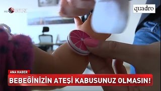 Quadro Akıllı Ateş Ölçer TVde Ana Haberlere konu oldu