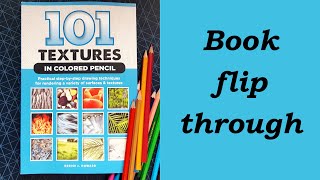 101 Textures in Colored Pencil - Book Flip Through