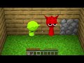 jj and mikey adopted sprunki babies in minecraft maizen