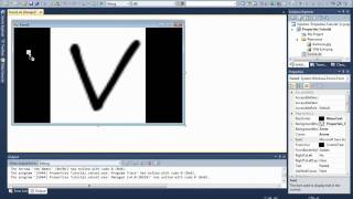 Visual Studio Tutorial - Properties of Forms