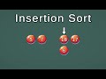 Insertion Sort Algorithm Explained Visually – Step-by-Step Animation!