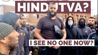 Muslim Response to Fascist Hindutva Thugs in Leicester