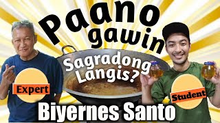 LANGIS NG BIYERNES SANTO: Paano gumawa ng langis mula sa niyog Vlog# 2