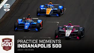 Top moments from Practice 8 for 2024 Indianapolis 500 | Extended Highlights | INDYCAR