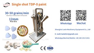 TDP 0 tablet press Machine assembly video