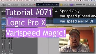 Logic Pro X | Varispeed is Extremely Useful!!