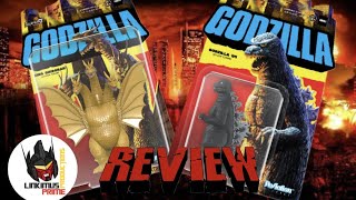 Godzilla Super7 ReAction Figures Godzilla 1984 Ang King Ghidorah double Review