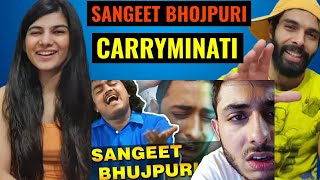 Carryminati - SANGEET BHOJPURI 🤣🤣| Carryminati Reaction Video