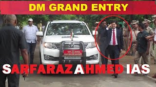 Sarfaraz Ahmed IAS,Collector and DM Enters for Independence day celebrns