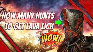 Outriders - How many monster hunts did it take me to get lava lich helmet