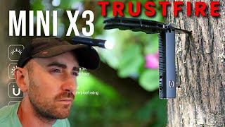 TrustFire Mini X3: FIELD TEST, Comparison Review- Best EDC FLASHLIGHT??