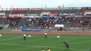 2015年 北関東高校総体 男子400m予選1組