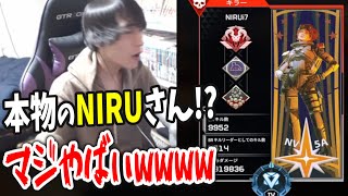 【開幕ランク】vs本物のNIRUさん【APEX LEGENDS】