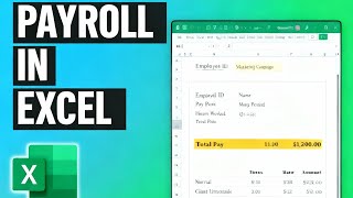 How to Create Payroll System in Excel | Free Template Download (Step-by-Step Guide)