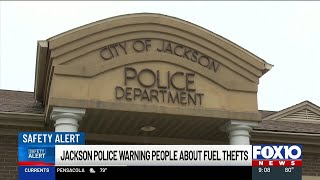 Jackson police warn of gas theft at local stations