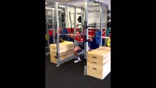 Back squat isometric | Rugby Strength Coach