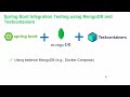 MongoDB Integration Testing with Spring Boot using Testcontainers | Complete Demo