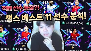 0티어 선수 대거 출시?! 신규 챔스 베스트 11 선수 분석! 피파모바일