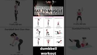 Ultimate Full-Body Dumbbell Workout |intense dumbbell workout fat of muscle. #healthfitworkout  ...