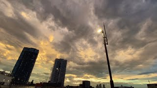 2021年5月17日 夕焼け空 タイムラプス