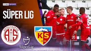 Antalyaspor vs Kayserispor | SÜPER LIG HIGHLIGHTS | 03/11/2023 | beIN SPORTS USA