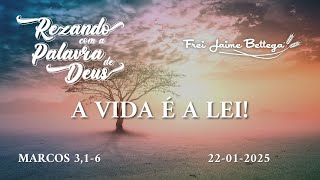 Evangelho do Dia 22/01/2025 - Frei Jaime Bettega - “A Vida é a Lei!”